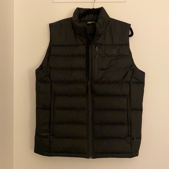 Mens north face vest all black - Picture 1 of 4